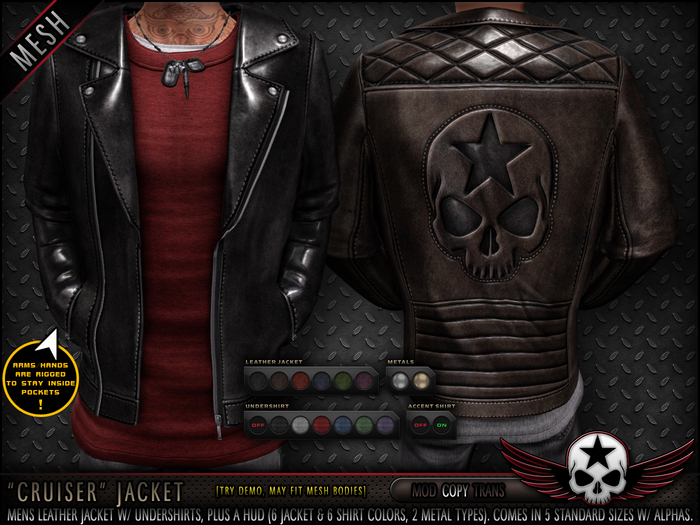= REBELLION = "CRUISER" JACKET