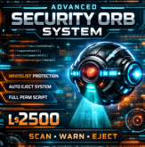Advanced Security Orb System – Full Permission LSL Script | Fast Scan, Whitelist Protection, Auto Eject