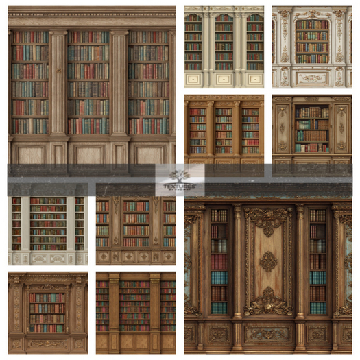 TB - OPULENT ROCOCO LIBRARY B'CASE FP 1