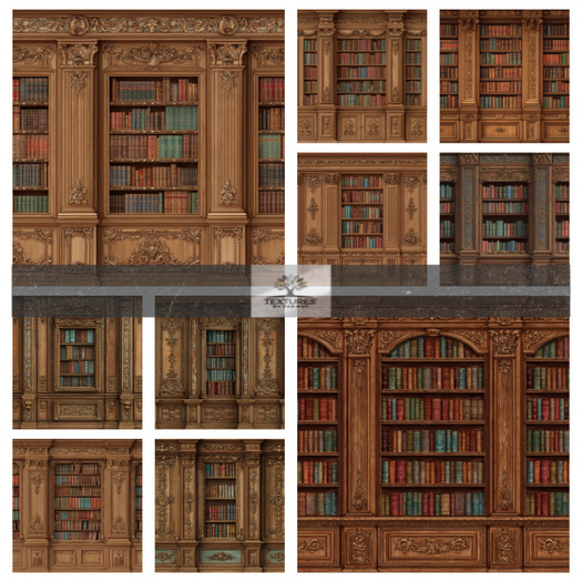 TB - OPULENT ROCOCO LIBRARY B'CASE FP 2
