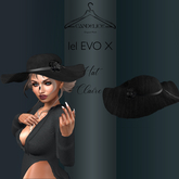 Add me - Lelutka - Claire Hat Black