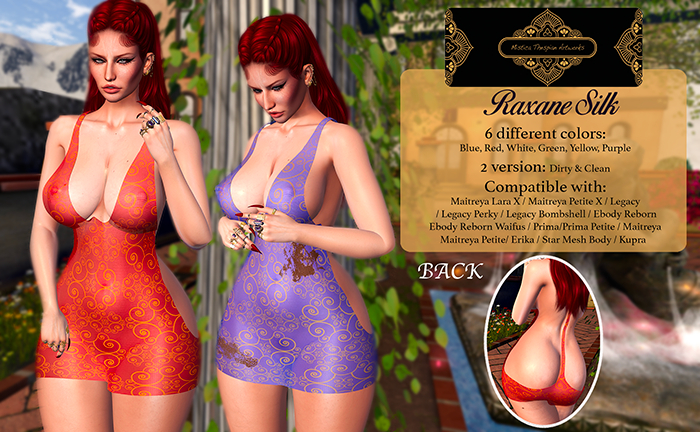 [Mistica Thespian Artworks] Raxane silk Clean/Dirty BOX