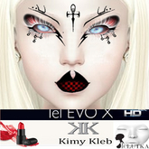 Gothic Makeup Bom Layer Full Face Lelutka Evox