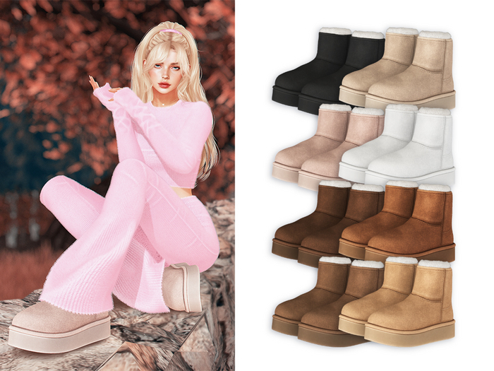 -Sorumin- Fluffy Dream SET -SHOES-