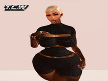 [T.C.W] REEKKA FIT-BLACK