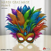[ConTrato] Mardi Gras Mask Model 6