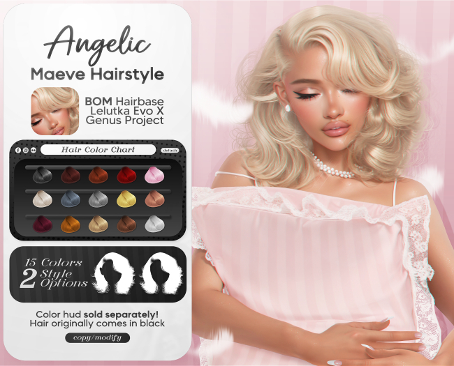 Angelic - "Maeve" Hairstyle