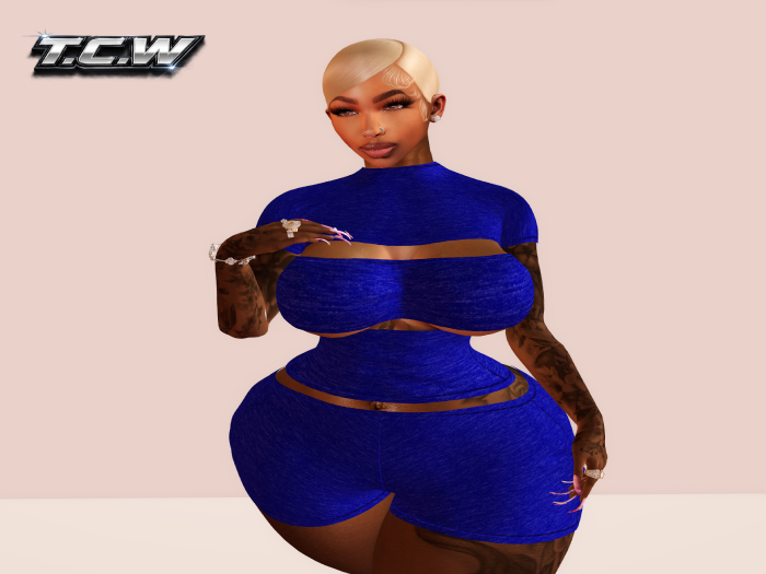 [T.C.W] REEKKA FIT-BLUE