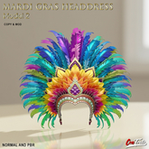 [ConTrato] Mardi Gras Headdress Model 2