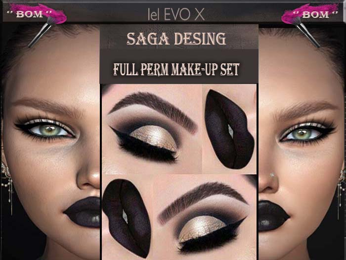 ''SaGa Design'' Full Perm Make-up New Set 080