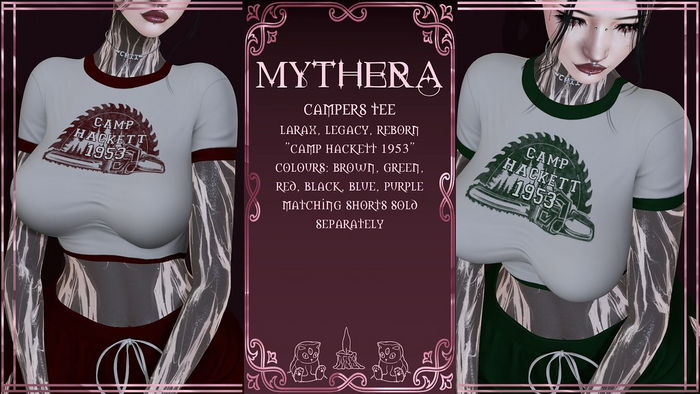Mythera - Campers Tees FATPACK