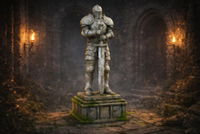Colossal Statue of a Knight 2 – Epic Medieval Guardian Sculpture Decor