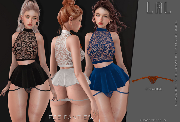 -LAL-Ece Panties  [ORANGE]