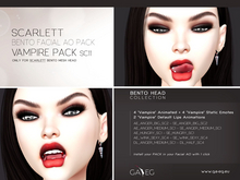 [GA.EG] Scarlett Bento Facial AO Pack - SC11 Vampire Pack
