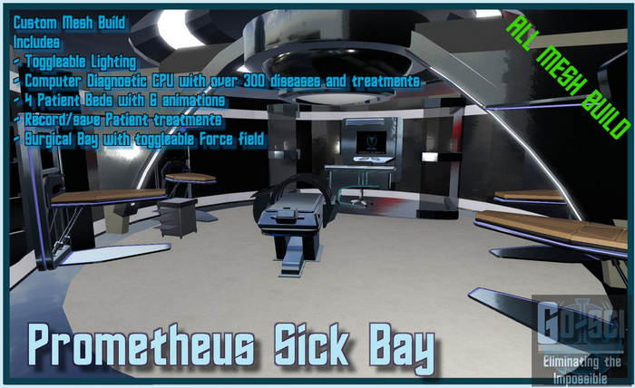 GO-SCI Prometheus Sick Bay,1.0,350