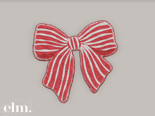 Elm. Holly Jolly Bathmats//Bow