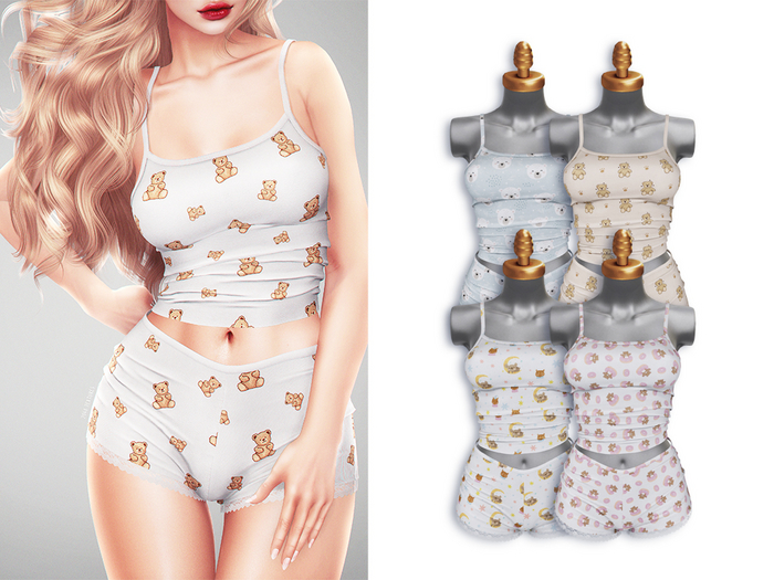 -Sorumin- Soft Nights SET -Bear Pack-