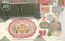 Elm. Holly Jolly Bathmats [FATPACK]