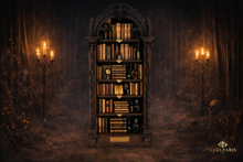 Enchanted Bookshelf Furniture – Mystical Decor Set