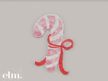 Elm. Holly Jolly Bathmats//Candycane