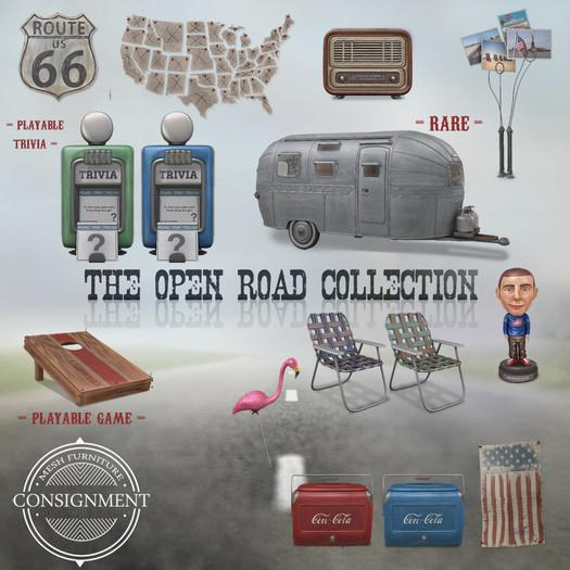 [Con.] Open Road Collection - Cooler - Red
