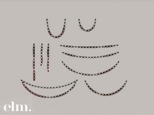 Elm. Giselle Garland [Red & Green]