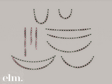Elm. Giselle Garland [Pink & Green]