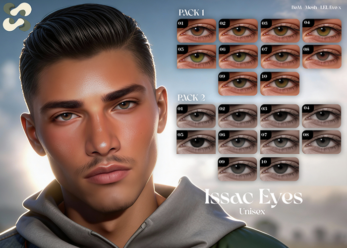 #SORE. Issac Eyes Pack 01