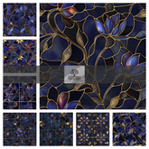 TB - STAINED GLASS FLOORING - AZURE