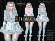 ::TD:: Cozy Jacket Outfit [Mesh] - Azul DEMO