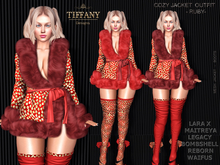 ::TD:: Cozy Jacket Outfit [Mesh] - Ruby