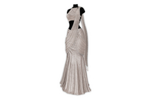 {Zaara} Anchal Sari-gown *latte*