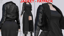 E.K - Britney - Faux Fur Leather Jacket - FATPACK {ADD - ME }