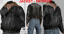 E.K - Malcolm - Faux Fur Leather Jacket - FATPACK {ADD - ME}