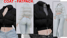 E.K - KARA - Cropped Fur Coat - FATPACK {ADD - ME}