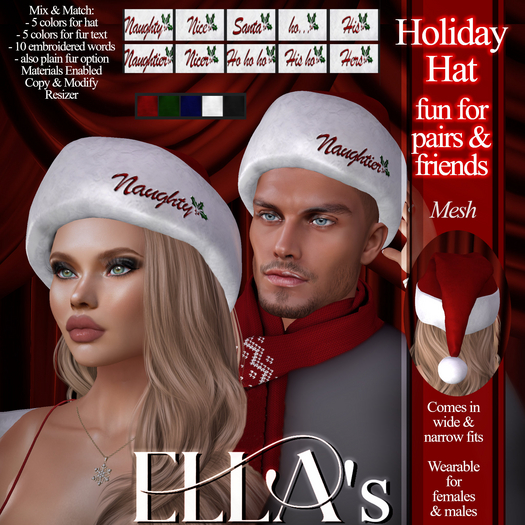 Ella's - Holiday Hat
