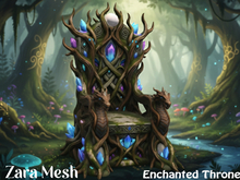 ZM PBR Enchanted Forest Throne FULL PERM MESH