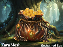 ZM PBR Enchanted Forest Treasure Bag FULL PERM MESH