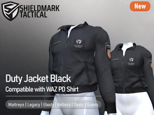 [ShieldMark] Duty Jacket Black