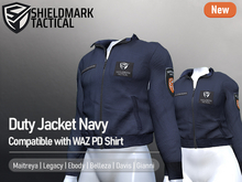 [ShieldMark] Duty Jacket Navy