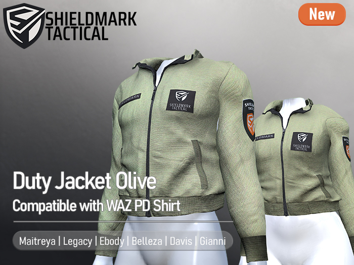 [ShieldMark] Duty Jacket Olive