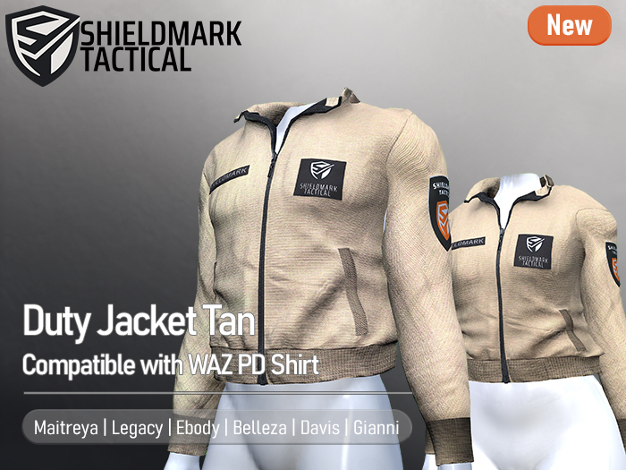 [ShieldMark] Duty Jacket Tan