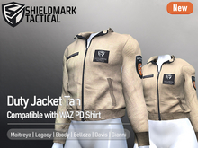[ShieldMark] Duty Jacket Tan