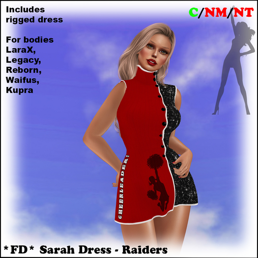 *FD* Sarah Dress [Boxed] Raiders