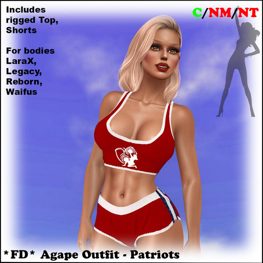 *FD* Agape Outfit [Boxed] Patriots