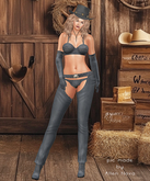Meva Betsy DENIM SET incl. RARE CHAPS ORIGINAL ❤️