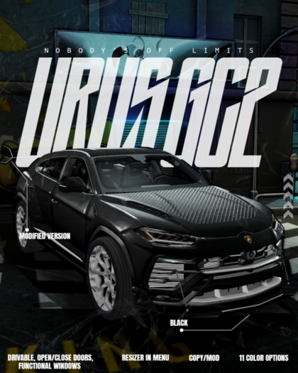 BLK - URUS GC 2 (MOD)