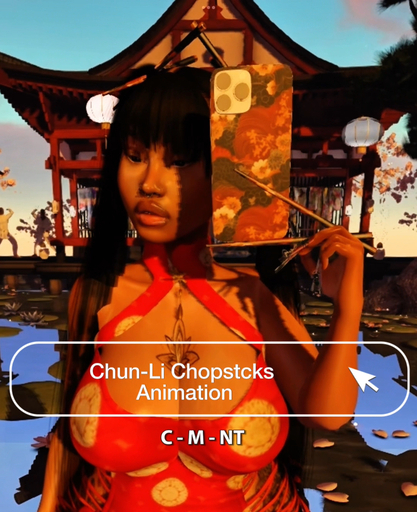 [T.M] Chun-Li Chopsticks Animation 