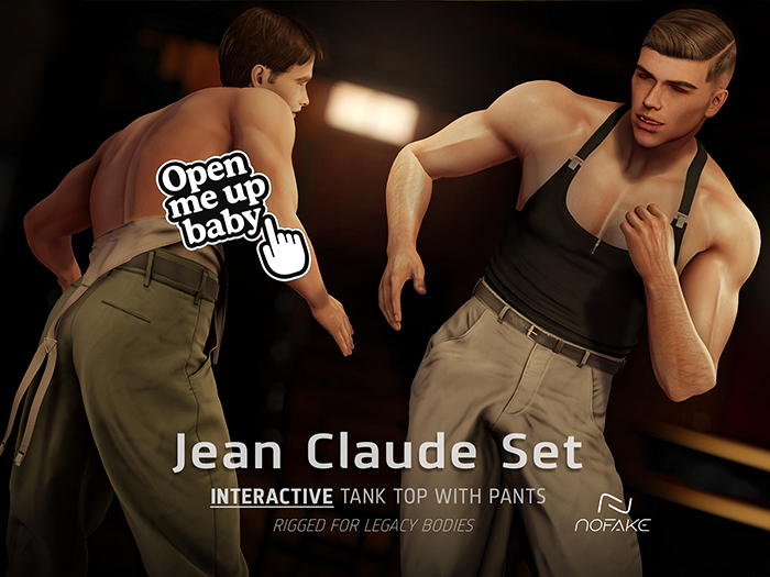 // NOFAKE // Jean Claude INTERACTIVE set