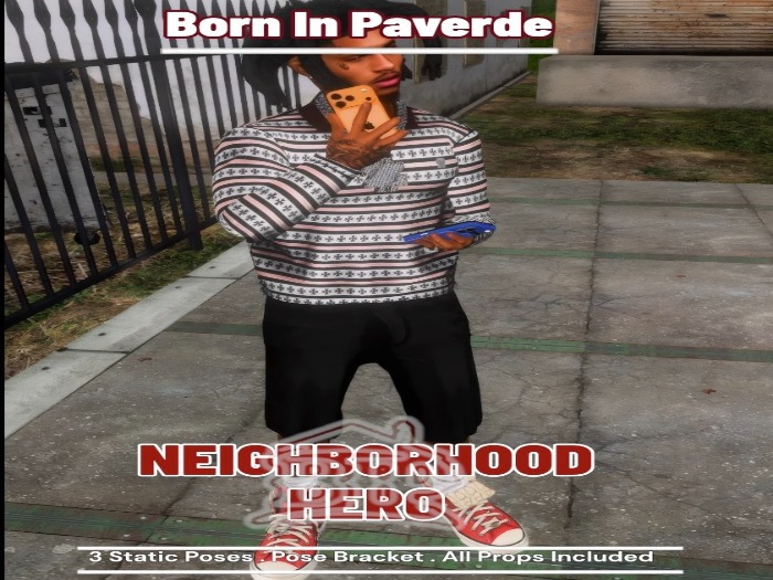 Neighborhood Hero Posepack